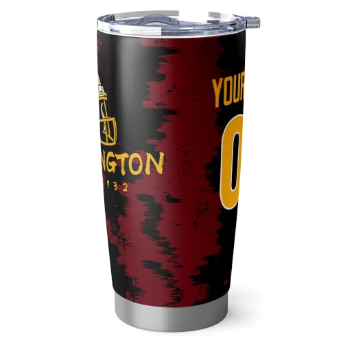 Image of ANTKING W Tumbler 20oz Travel Mug Custom Number Name Gifts