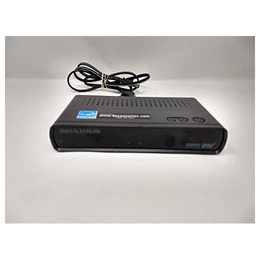 Digital Stream Analog Pass-Through DTV Converter Box