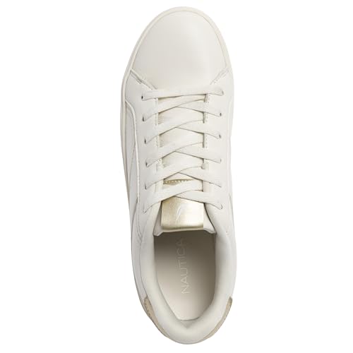 Image of Nautica Women Fashion Sneaker Lace-Up Tennis Casual Shoes for Ladies