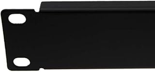kenable Blanking Plate Solid 2U for Comms Data Cabinet Rack 19 inch Black