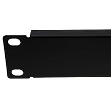 kenable Blanking Plate Solid 1U for Comms Data Cabinet Rack 19 inch Black Cabinet Accessories Black / 19 inch Rack Mountable for Data Comms Cabinets