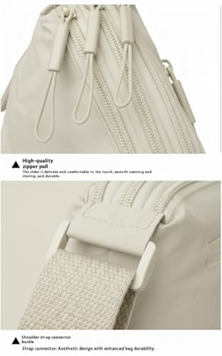 Image of WildHorn Women's Crossbody Sling Bag For Everyday Use, Nylon Shoulder Bag with Zipper Pockets, Adjustable Strap, Water Resistant Handbag for Travel, Shopping