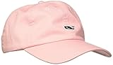 vineyard vines Men's Whale Logo Baseball Hat, Flamingo 1, One Size