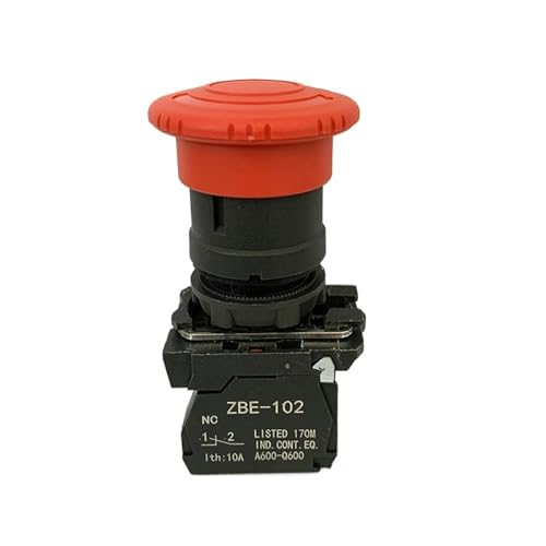 Bouton d'arrêt d'urgence 22mm pour sécuriser vos machines industrielles