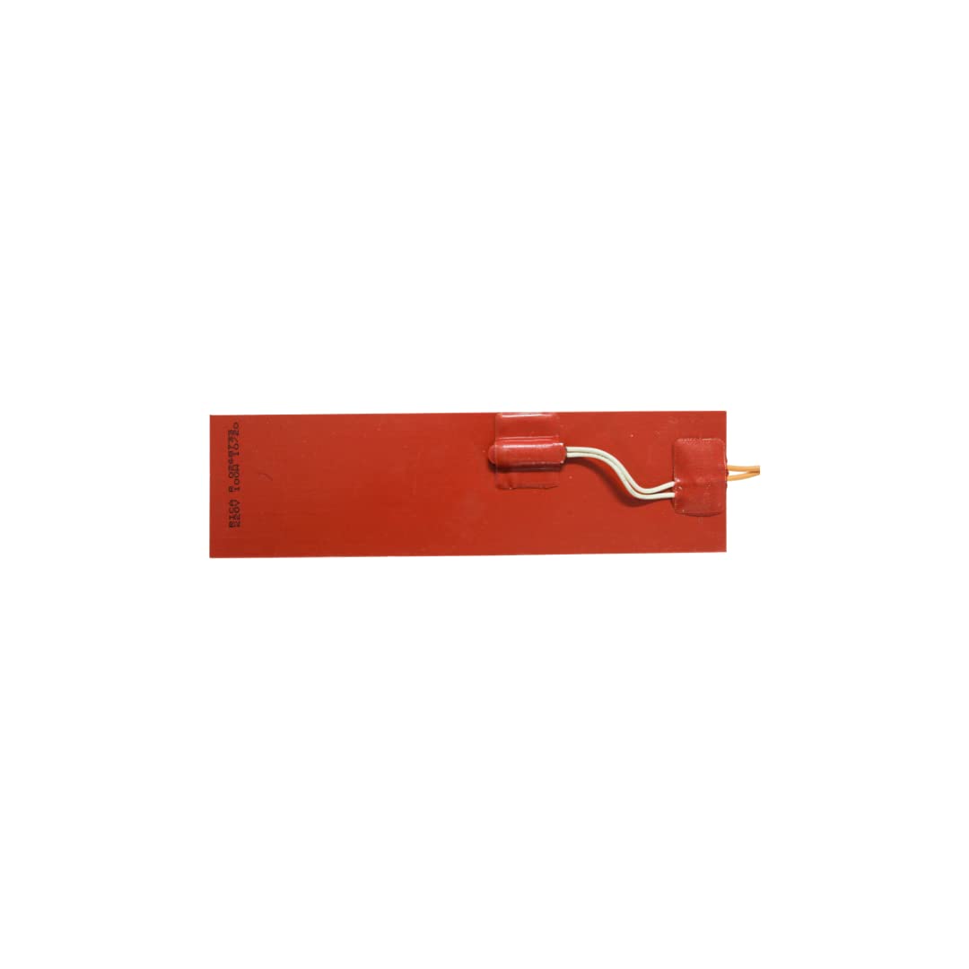 Résistance silicone auto-adhésive pour évaporateur 100 W 220 V | Pour buffets, tables chaudes, vitrines réfrigérées | Chauffe-huile | Presses thermiques, moules, plaques chauffantes