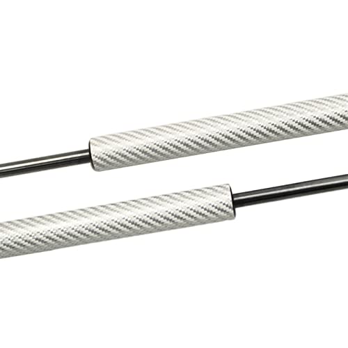 DZSQHDSAF Compatible Varilla De Apoyo para Capó para Opel para Zafira B Familia 2005-2014 Resortes Amortiguadores De Gas Muelle neumático(Plata)