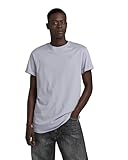 G-STAR RAW Herren Lash T-Shirt, Grau (icelandic blue D16396-B353-G081), L