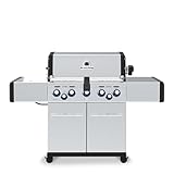 Broil King 958347 Regal S 590 Pro Natural Gas Grill, 5-Burner, Stainless Steel