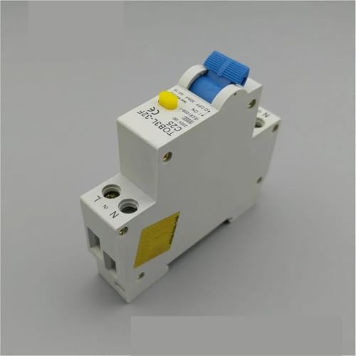 RCBO 25A disjoncteur différentiel 1P+N 6KA protection surintensité 18mm