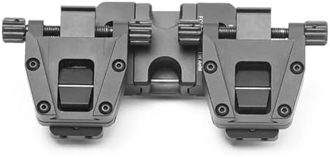 Professional Grade Dual Bridge System for PVS-14, Metal Double Tail Mount with Flip-Up Capability, Secure Fit for L4G24, Perfect for Tactical Applications and Night Vision Use