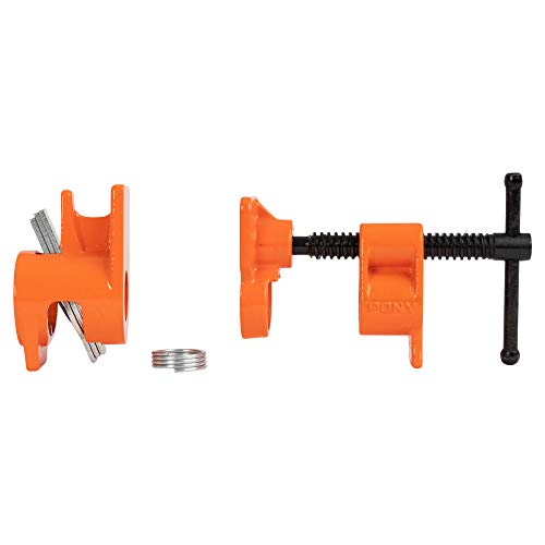 Pony Jorgensen 52 Pipe Clamp, Fixture For 1/2-Inch Black Pipe, Pack 1 #TOP4