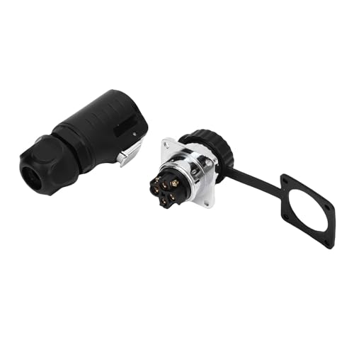 Enchufe industrial de 4 pines 25A impermeable IP68 macho hembra con autobloqueo 5