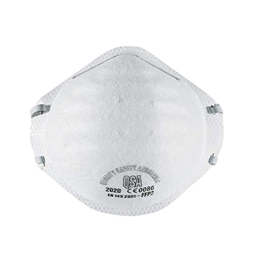 Preisvergleich Produktbild Dromex N95 Mund Staubschutzmaske, Atemschutzmaske FFP2 Anti-PM2.5 Lungenentzündung Grippeschutz Staubmaske Anti-Allergie und Blütenstaub(20 Stück)
