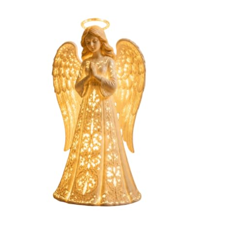 7.87in Christmas Angel Night Light, Angel Led Lights, Christmas Decorations - image 3