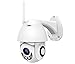 Produktbild Outdoor Wireless Überwachungskamera HD 1080P WiFi CCTV Schwenkbare-Kamera mit Zweiwege Audio Bewegungserkennung IP66 Waterproof Kuppelkamera Unterstützung für Mobiltelefon,Computer,PC