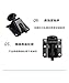4 pieces/set Cabinet Wardrobe Adjustment Feet Level Adjustment Feet Screws Floor Uneven Anti-Slip Feet Pads with Upper and Lower Tools(Silver)