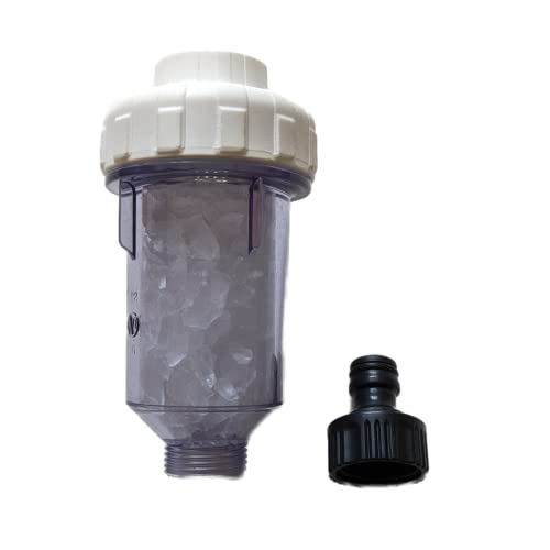 Ultra Shine Anti Limescale Hose Filter for Car Cleaning & Window Cleaning, Reduces Spotting from Outdoor Taps