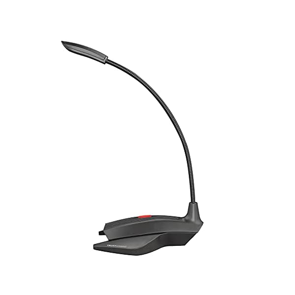 Trust Gaming GXT 239 Nepa Gaming Mikrofon für PC (Standmikrofon mit 3.5mm Klinke für Skype, Streaming, Twitch) schwarz – Bild 8