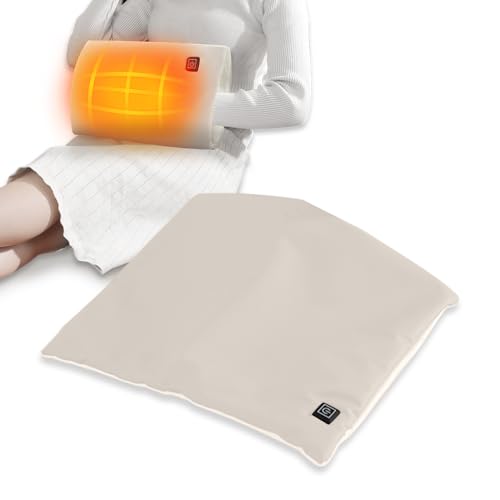 Chauffe-mains électrique USB double face pliable cuir PU coussin chaud