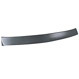 IKON MOTORSPORTS, Rear Roof Spoiler Compatible with 2011-2014 Hyundai Elantra, Style Unpainted ABS Car Exterior Trunk Spoiler Rear Wing Tail Roof Top Lid Body kit, 2012 2013