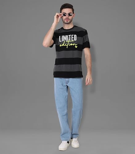 Image of i'sol Men's Loose Baggy Fit Wide Legged Jeans
