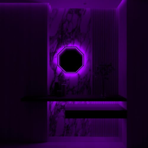 Ozarke 3D Octagon Infinity Mirror Light thumb #3