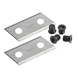 ノーブランド品 1 ペア ガーデン シュレッダー チッパー ブレード クラッシャー ナイフ ネジ付き Eco ES1600 RSH2545B Einhell BG-KS 2040 McCulloch