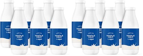 by Amazon Leche Entera, 6x1L (Paquete de 2)