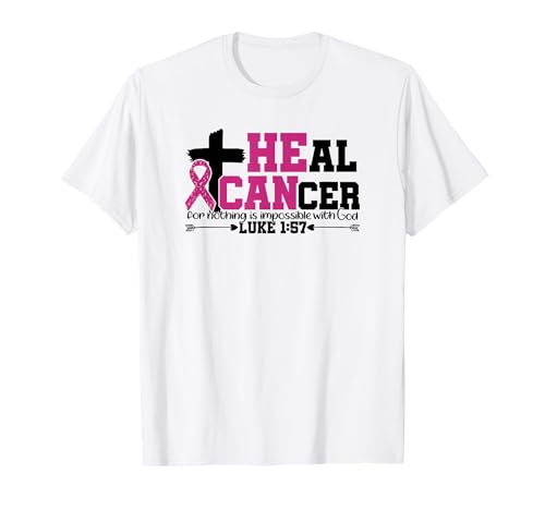 Cáncer Cáncer Cristiano Creer en Dios Conciencia sobre el Cáncer de Mama Camiseta