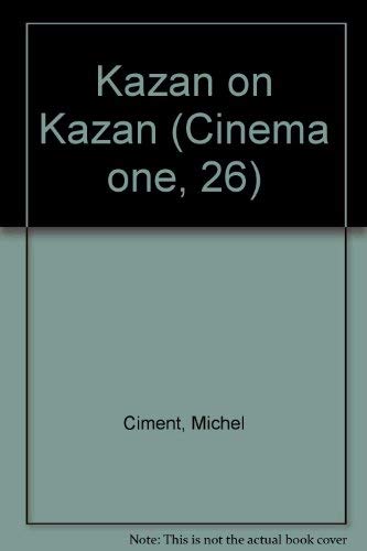 Kazan on Kazan Cinema One 26 édition rare pour collectionneur de cinéma