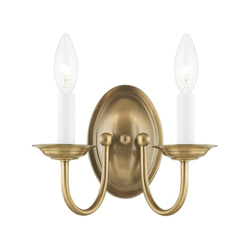 Image of Livex Lighting 4152-07 2-Light Wall Sconce, Bronze