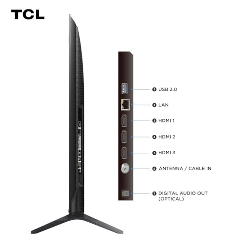Smart TV TCL 50 Polegadas QLED Mini LED 4K C6KS WiFi Bluetooth Google TV HDR10+ Dolby Atmos 50C6KS - Imagem 6