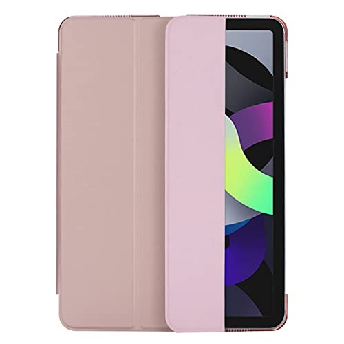 Smart Case for iPad 9.7-Inch Air 1 1st Gen (2013), iPad Air 2 2nd Gen (2014), iPad 5th Gen (2017) iPad 6th Gen (2018) With Auto Sleep/Wake, Magnetic Lightweight Protective Tablet Cover (Rose Pink) - Image 3
