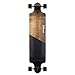 Retrospec Tidal 41-inch Drop-Down Longboard Skateboard Complete 41-Inch; Black (3503)