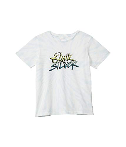 Haut blanc Quiksilver garçon 6 ans vêtement été enfant manches courtes