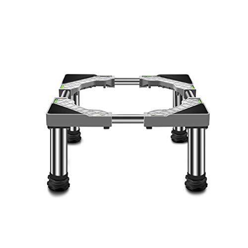Muebles para lavadoras y refrigeradores, ajustable, 19-22 cm de altura, resistente, apilable, soporte perfecto para grandes contenedores de plantas