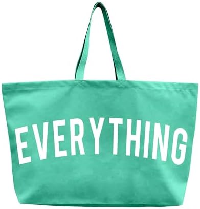 Canvas Tote Bag - Extra Large Shopping Beach Totes Bags Reusable Big Grocery Bag 28
