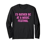 Photo Gallery preferirei essere a un festival musicale maglia a manica Photo Gallery preferirei essere a un festival musicale maglia a manica