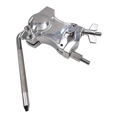 Abrazadera para batería L Rod Holder de diseño abierto, piezas de repuesto DIY fáciles de instalar, soporte profesional extensible para cowbell miniatura 1