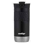 Contigo Byron Vacuum-Insulated Stainless Steel Travel Mug with Leak-Proof Lid Reusable Coffee Mug or Water Bottle BPA-Free 16oz Licorice Keeps Beverages Hot for 6 Hours or Cold for 12 Hours - Image 2