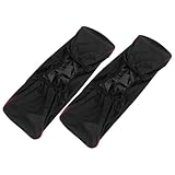 Toddmomy 2pcs Heavy Duty Oxford Fabric Atv Car Winch Covers with Elastic Band Breathable Outdoor Protection for Electric Winch Windproof Scratch-resistant