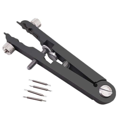 Pince à ressort pour montres outil de démontage bracelet kit maintenance avec goupilles et brucelles