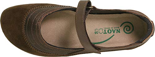 Image of NAOT Footwear Women's Kirei Maryjane with Cork Footbed and Arch Comfort and Support - Lightweight and Perfect for Travel- Removable Footbed