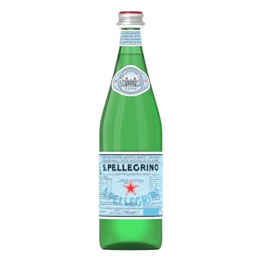 San Pellegrino Vaso de agua con gas, 750 ml