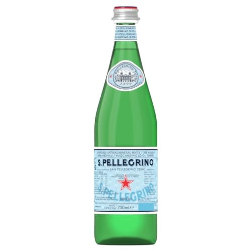 San Pellegrino Vaso de agua con gas, 750 ml