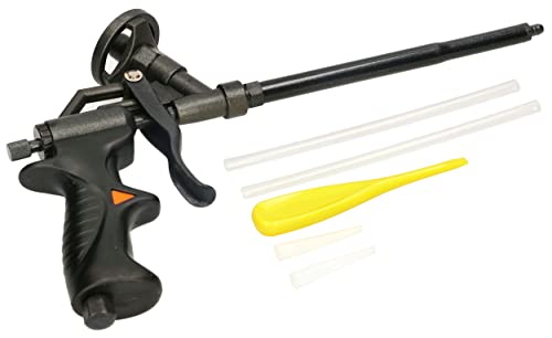 KOTARBAU® Pistolet à mousse en téflon revêtu de PTFE pour mousse de construction, mousse de montage, inoxydable