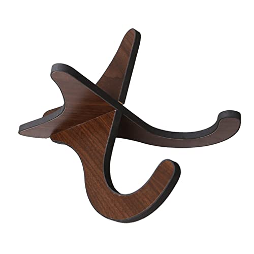 TONXX Support de Guitare en Bois Universel x-Frame, étagère Portable pour ukulélé, Support d'instruments à Cordes de Violon avec revêtement de Rembourrage Doux