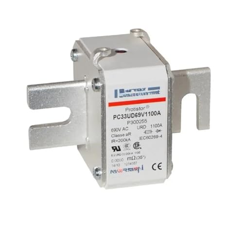 Fusible industriel type cartouche A065UD33KI1800 à couteaux KI33