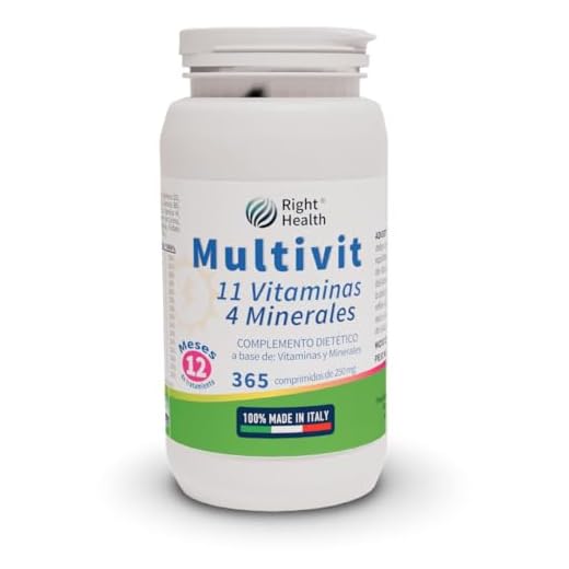 MULTIVIT: Multivitaminas y Minerales, 365 comprimidos (para 1 año, 1 al día). Complejo Multivitaminico Completo para Hombre y Mujer. Energía y recuperación física y mental.