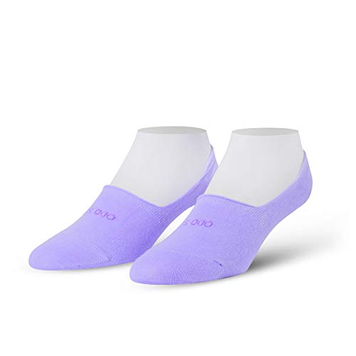Image of Odd Sox - Basix Large No Show Socks - Soft Cotton Blend Low Profile Athletic Fit - Pastel & Bright Colors